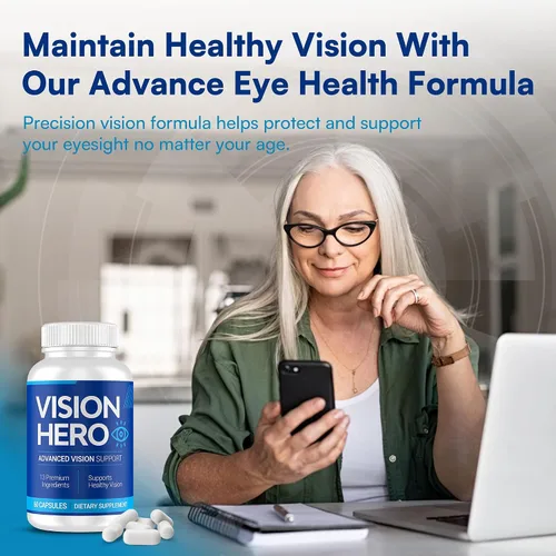 Miniatura 2 de Advanced Vision Support, suplementos para los ojos, 60 cápsulas de suplementos de salud ocular para adultos (paquete de 1)