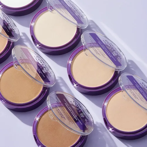 Miniatura 6 de COVERGIRL Simply Ageless - Polvo prensado difuminador instantáneo antiarrugas, Tawny, 0.39 onzas. Leonado