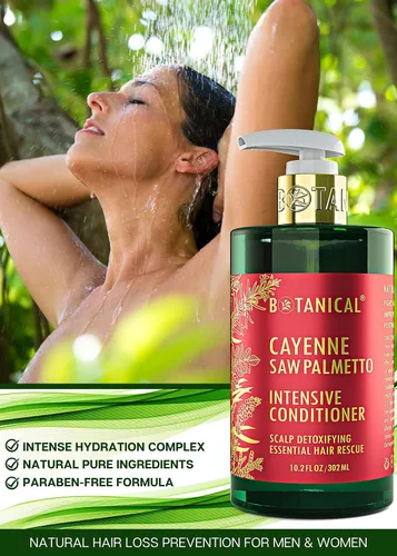 Miniatura 8 de Acondicionador botánico para el crecimiento del cabello, "desintoxicación del cuero cabelludo", terapia intensiva contra la pérdida de cabello