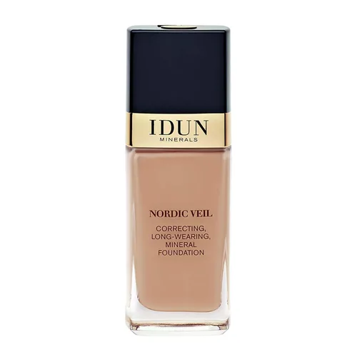 Miniatura 6 de IDUN Minerals Liquid Nordic Veil Foundation – Cobertura completa y sin poros, larga duración, acabado mate suave, purificada y segura para pieles
