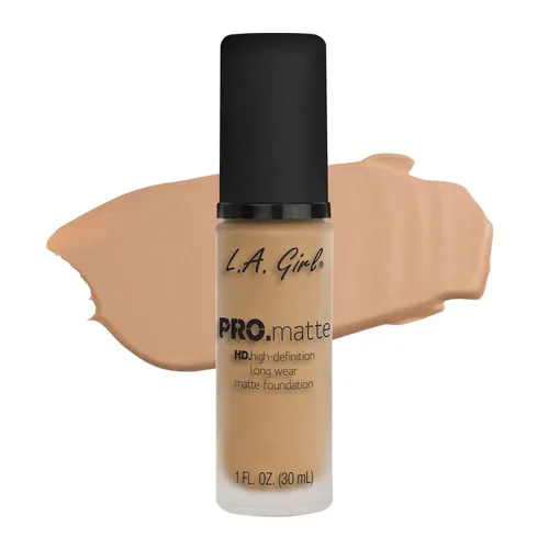 Miniatura 25 de L.A. Girl PRO.Matte Foundation, Sand GLM678 (Paquete de 2)