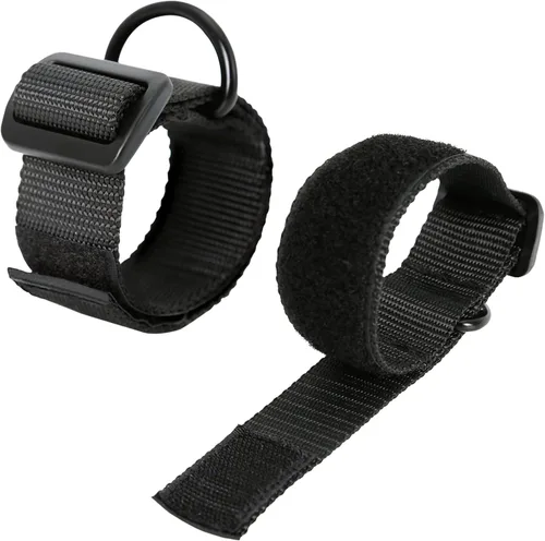Miniatura 9 de Aolamegs Eslinga de pistola táctica, correa de nailon ajustable de 1.25 pulgadas con anillo en D para caza (paquete de 2)