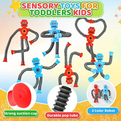 Miniatura 2 de 12 piezas de juguetes sensoriales para jugar para niños en el aula de 3 a 5 a 7 años, juguetes sensoriales para estudiantes de autismo