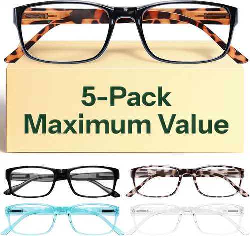Gaoye - Lentes de Lectura para Hombres/Mujeres, Anteojos, Lentes de Lectura de Luz Azul para Hombres/Mujeres, Anteojos para Computadora, Lentes de