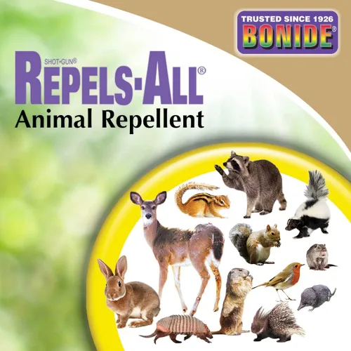 Miniatura 7 de Bonide Repels-All Repelente de Animales, Concentrado de 32 oz, Repelente de Ciervos para Jardín Exterior de Larga Duración, Seguro para Personas