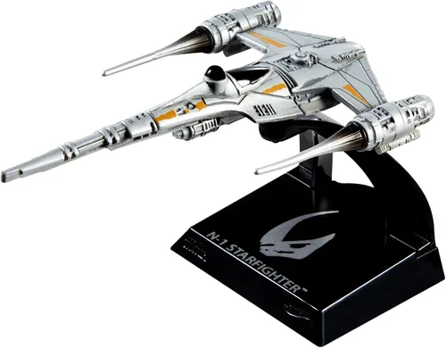 Miniatura 4 de Hot Wheels Vehículo de Colección Caza Estelar de Naboo N1
