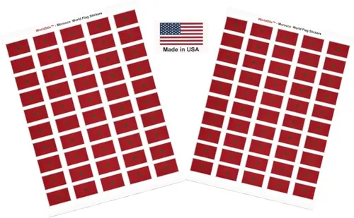 Miniatura 15 de 100 calcomanías de la bandera de Alaska; 1.5" x 1" hechas en Estados Unidos, calcomanías autoadhesivas de la bandera del estado para álbumes