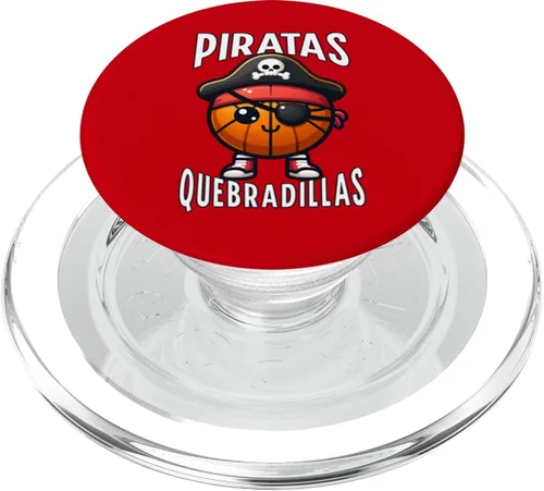 Miniatura 7 de Piratas de Quebradillas Baloncesto Baloncesto PopSockets Estándar PopGrip