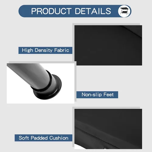 Miniatura 5 de Esright Columpios de Patio para Exteriores, Columpios de Patio Deslizadores de 3 Asientos con Cojín Extraíble y Toldo Ajustable, Banco de Porche