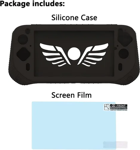 Miniatura 2 de JCHPINE Funda de silicona para Logitech G Cloud Gaming de mano, funda protectora para consola Logitech G Cloud Gaming Console Protector de pantalla