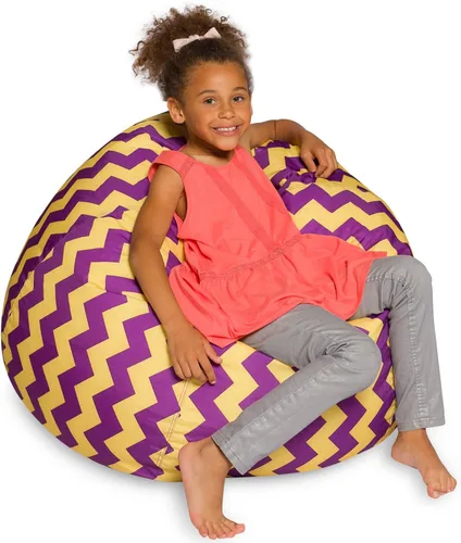 Miniatura 49 de Posh Beanbags - Sillón puff Azul Rey Sólido