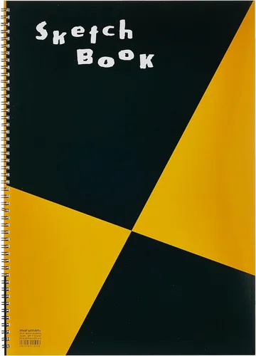 Miniatura 24 de Maruman ZUAN - Cuaderno de bocetos A4, 8.27 x 11.69 pulgadas, cuaderno de dibujo clásico, 24 páginas de papel texturizado sin ácidos para dibujar