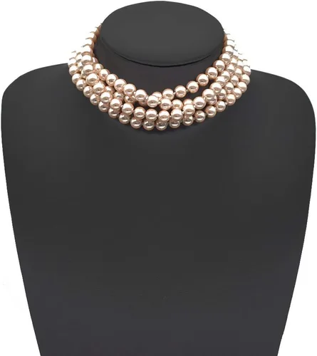 Miniatura 4 de Collar para mamá, regalo para el día de la madre, collar de perlas largas en Y Boho de 0.236 pulgadas con perlas falsas con cuentas, collares