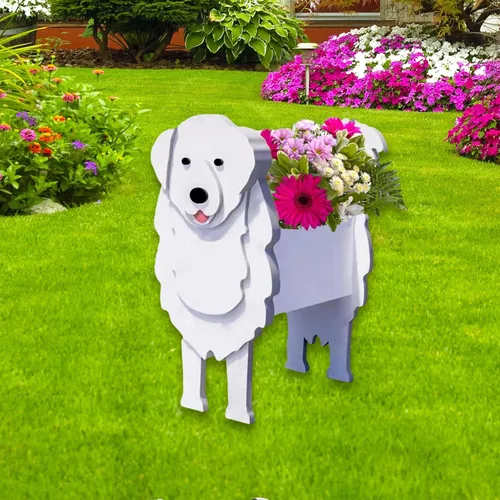 Miniatura 35 de Maceta de Perro English Springer Spaniel, Macetas de Plantas, Bonita Maceta de Jardín para Perros, Macetas de Perro Regalos de Cumpleaños
