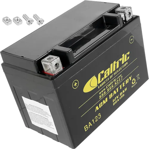 Miniatura 5 de Caltric Batería Agm compatible con Kawasaki Ninja Zx-9R Zx900C Zx900E Zx900F 1998-2003