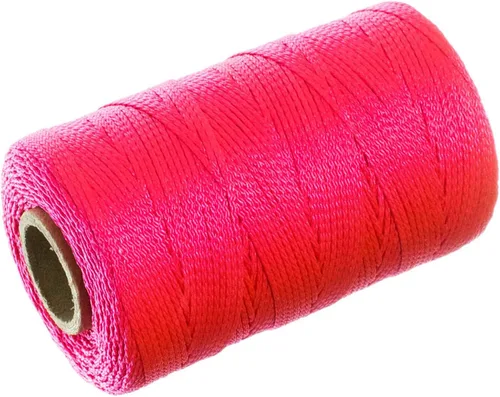 Miniatura 13 de Línea de nailon trenzado Mason - Cordón de cordel (250 pies, verde fluorescente)
