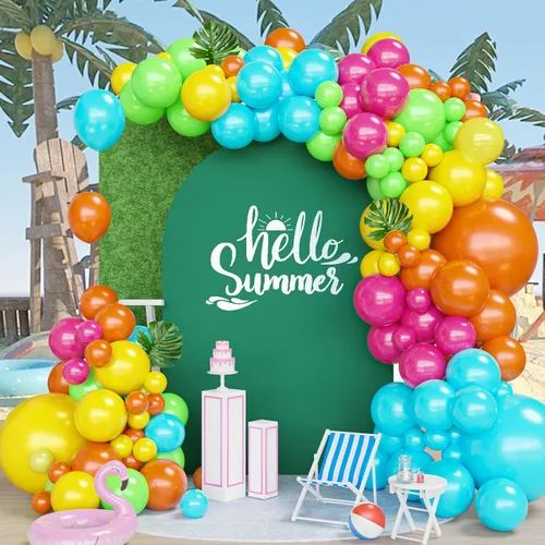 Miniatura 21 de Kit de arco de globos negros y plateados, 130 guirnaldas de globos negros metálicos, globos de látex plateados metálicos de diferentes tamaños