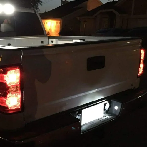 Miniatura 6 de 15SMD - Lámpara de repuesto LED para placa de matrícula para camioneta Chevy Colorado Silverado GMC Canyon Sierra 1500 2500HD 3500HD 3500HD