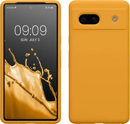 Miniatura 48 de kwmobile Funda Compatible con Google Pixel 6 Pro - Funda de Teléfono de Silicona TPU con Acabado Suave - Azul Caribe