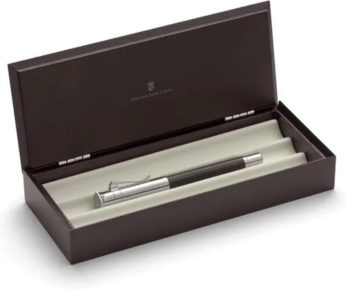 Miniatura 5 de Graf von Faber-Castell Bolígrafo Rollerball Clásico Chapado en Platino - Granadilla
