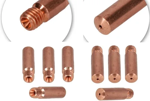 Miniatura 2 de 1123 Mig Puntas de contacto de soldadura 0.023 pulgadas para Tweco 1, Mini MIG y Lincoln Magnum 100L Pistolas de soldadura MIG 11-23 (paquete de 25)