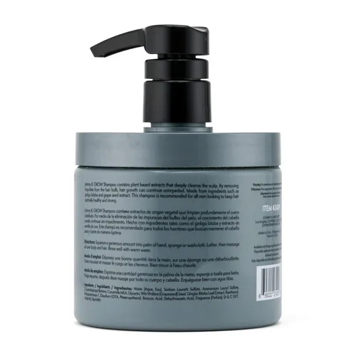 Miniatura 2 de JOHNNY B. Champú profesional para el cabello para crecer oz.