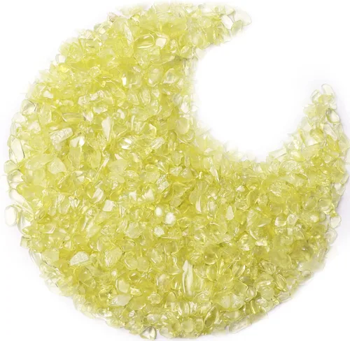 Miniatura 3 de Chips de cristal triturado de cristal irregular, chispas gruesas de 0.079 a 0.157 pulgadas para manualidades, manualidades, relleno de jarrón, molde