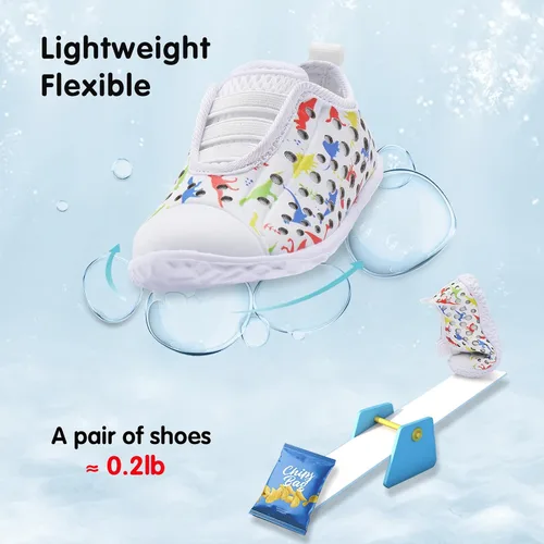 Miniatura 6 de Fires Zapatos de agua para niños y niñas, de secado rápido, transpirables, calcetines de agua descalzos para playa, natación, zapatos deportivos