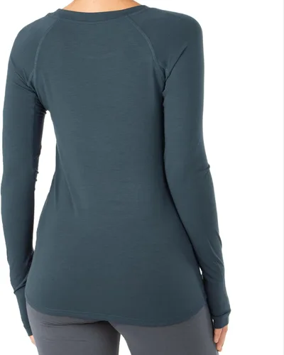 Miniatura 2 de Free Fly Camisa de manga larga con sombra de bambú para mujer, transpirable, con protección solar UPF 50+