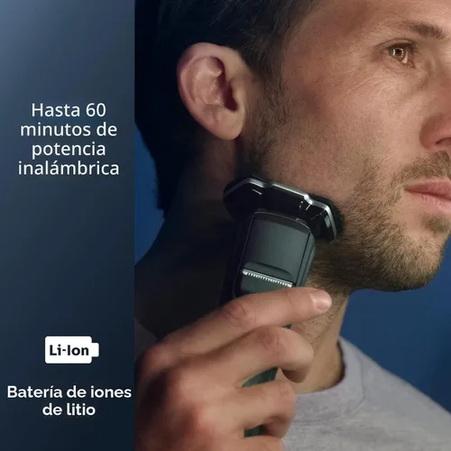 Miniatura 8 de Philips Norelco Shaver 7200 - Afeitadora eléctrica recargable en seco y húmedo con tecnología SenseIQ y recortadora emergente, S7887/82