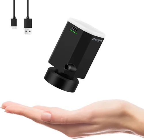 Miniatura 8 de Bomba eléctrica inalámbrica de 60 Kpa para bolsas de almacenamiento al vacío, bomba de aire eléctrica recargable de 3600 mAh para varias bolsas