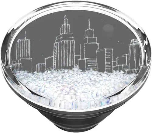 Miniatura 8 de PopSockets Agarre para teléfono con soporte expansible, Tidepool - City Scape
