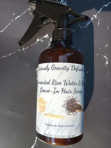 Miniatura 3 de Tratamiento fermentado de agua de arroz y clavo de cuero cabelludo para adelgazamiento del cabello y pérdida de cabello (sin aceite) Spray sin
