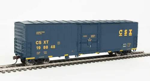 Miniatura 2 de Walthers Trainline Boxcar aislado listo para funcionar-CSX 931-1804 HO Scale Model Railroad - Modelo de carga