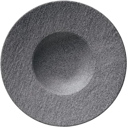 Miniatura 5 de Villeroy & Boch Manufacture Rock - Plato para pasta con borde ancho, porcelana premium, fabricado en Alemania, apto para lavavajillas y microondas