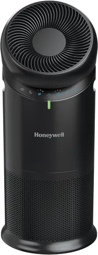 Honeywell Allergen Plus™ - Purificador de aire HEPA 3 en 1 para el hogar, ventilador y flujo de aire ajustable para habitaciones grandes de hasta