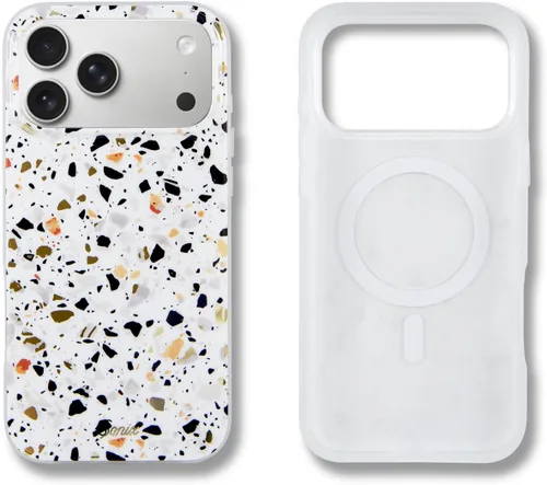 Miniatura 34 de Sonix - Funda para iPhone 17 Pro Max, compatible con MagSafe, probada contra caídas de 10 pies, rosado, jalea