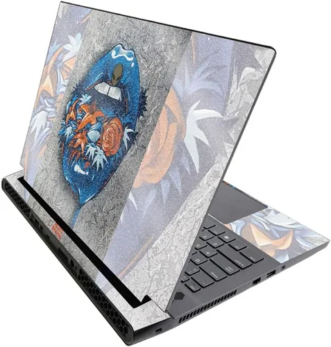 Miniatura 428 de MightySkins - Skin brillante con purpurina para Alienware M17 R3 (2020) y M17 R4 (2021) - Diversión de los años 90 Acabado duradero con purpurina