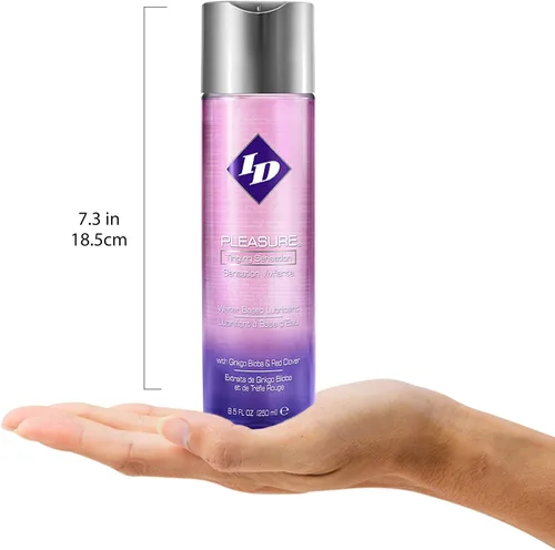 Miniatura 3 de ID Pleasure Lubricante Personal Estimulante 8.5 onzas líquidas - Lubricante con Sensación de Hormigueo a Base de Agua con Extractos Botánicos
