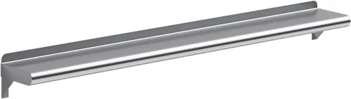 Miniatura 13 de AmGood Estante de pared de acero inoxidable de 36 pulgadas de largo x 10 pulgadas de profundidad Certificado NSF Estantería de metal