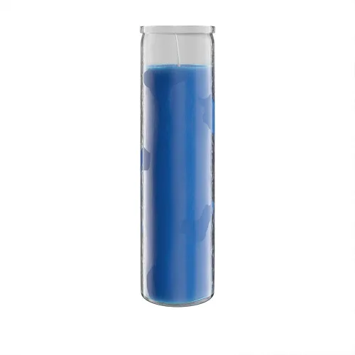 Miniatura 12 de Simply Soson - Velas de pilar blancas de 2x8 pulgadas de 7 días en vidrio, juego de 3, hasta 90 horas de tiempo de quemado, sin fragancia, velas