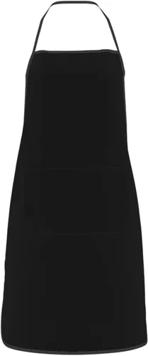 Miniatura 30 de HooSo Delantal de cocina personalizado, diseño de nombre, logotipo, foto, delantal de poliéster ajustable con dos bolsillos delanteros