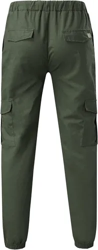 Miniatura 5 de Vickyleb Cargo Pants for Men Joggers, Men's Sweatpants Big and Tall Jogger Athletic Baggy Workout Pants