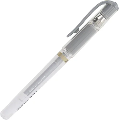 Miniatura 3 de Pluma de punta rodante Uni-Ball Signo UM-153, tinta de gel, con Punta amplia, de 1.0 mm, paquete de 3 unidades, plateado, (Silver Ink) 12
