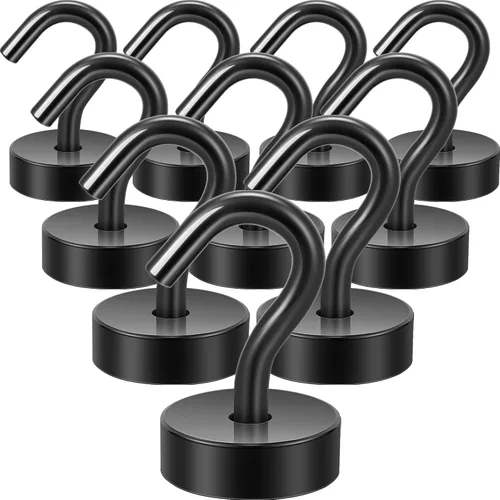 Neosmuk - Ganchos magnéticos, elementos esenciales para cruceros, ganchos magnéticos resistentes de más de 30 libras para cabinas de crucero,