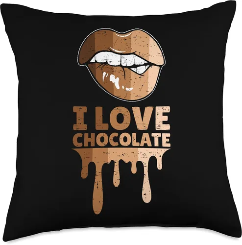 Miniatura 4 de Melanin Love Chocolate Black History Afro African American Throw Pillow