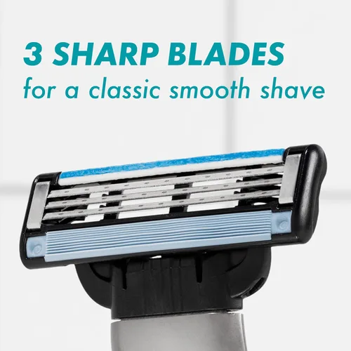Miniatura 15 de Gillette Mach3 - Cuchillas de repuesto para hombre, el embalaje puede variar, fresco, 4