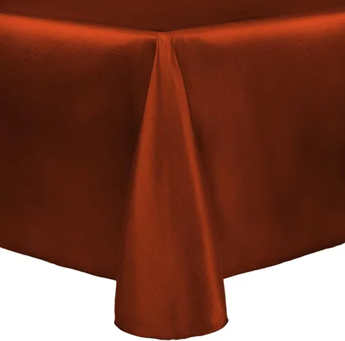 Miniatura 8 de Ultimate Textile Majestic - Mantel ovalado reversible Shantung Satin (72 x 120 pulgadas), color amarillo claro