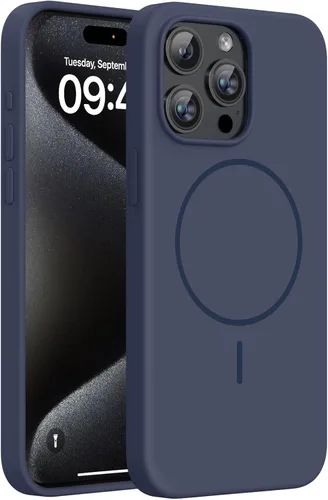Miniatura 72 de Miracase Funda diseñada para iPhone 13, con protector de pantalla de vidrio templado, forro de microfibra suave antiarañazos, funda de goma