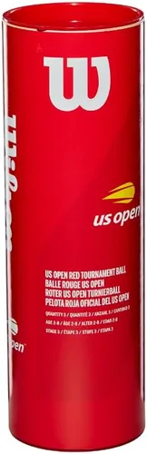 Miniatura 2 de WILSON US Open Tournament - Pelota de tenis, color rojo